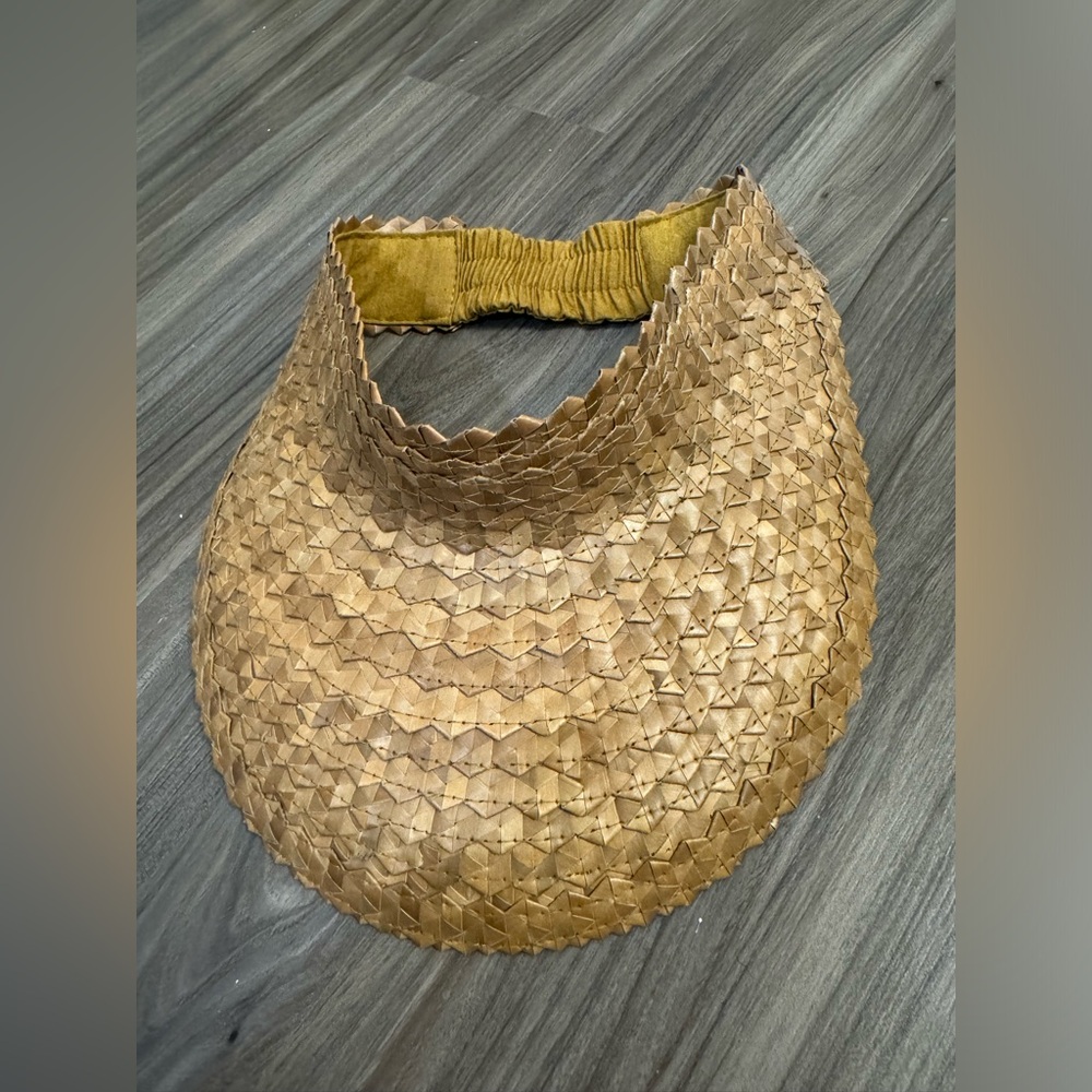 Straw Visor Sun Hat